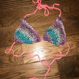 Forever 21 Patterned Bikini Top